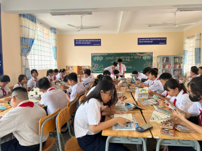 HƯỞNG ỨNG NGÀY SÁCH VÀ VĂN HÓA ĐỌC VIỆT NAM 21 /4 /2024