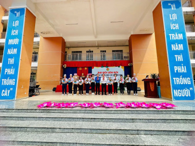 LIÊN ĐỘI TRƯỜNG THCS PHÚ HOÀ  TỔ CHỨC ĐẠI HỘI LIÊN ĐỘI NĂM HỌC 2026 – 2027
