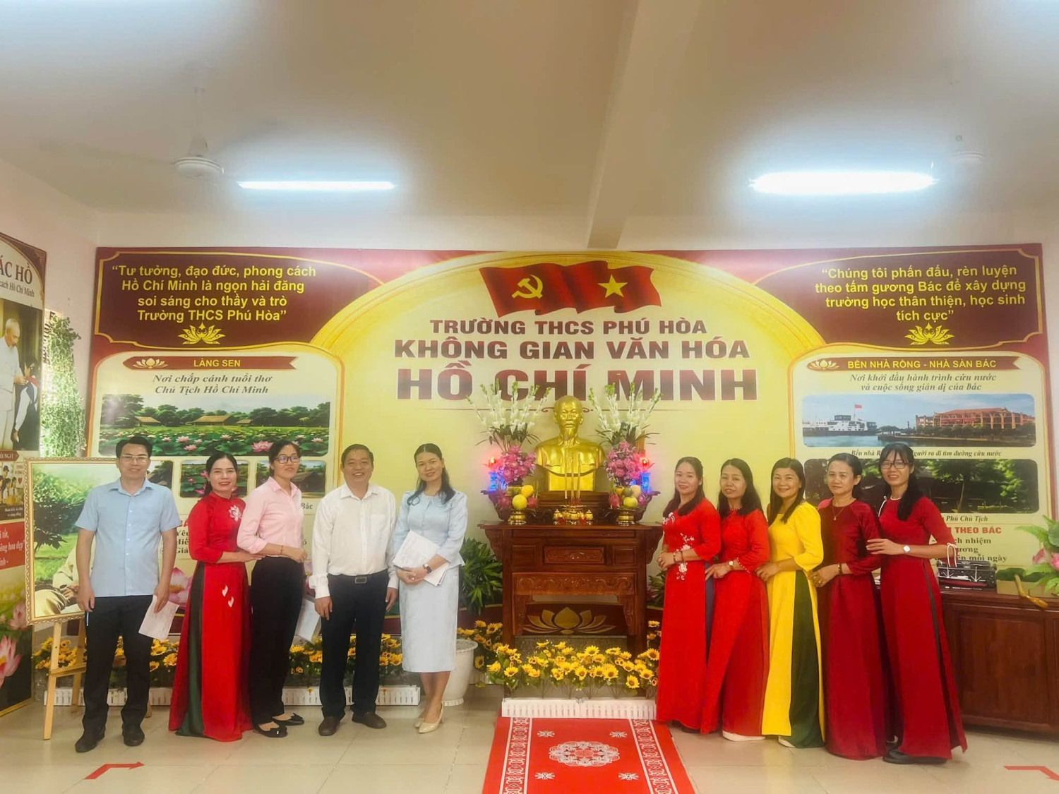 CHÚC MỪNG CHI BỘ TRƯỜNG THCS PHÚ HÒA ĐẠT GIẢI NHÌ!